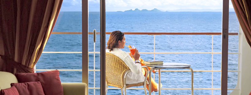 Cabine Balcon en Croisi&egrave;re 